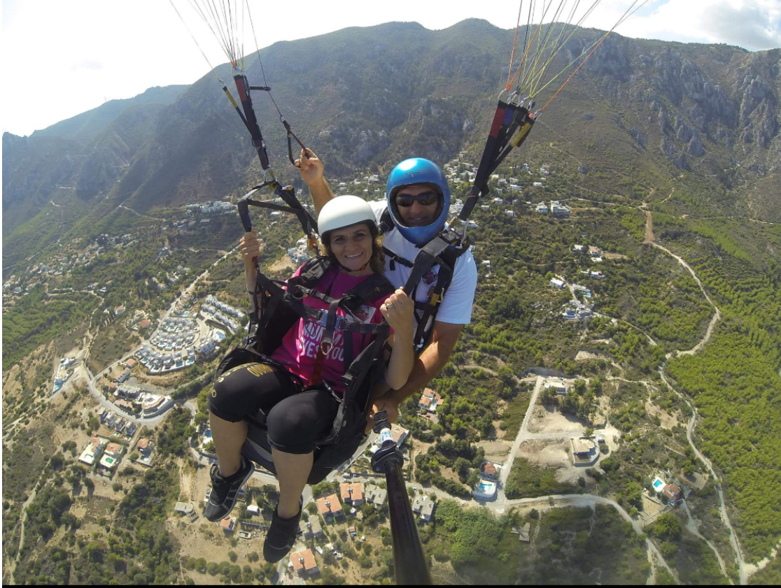 Gualy Enjoying Flying