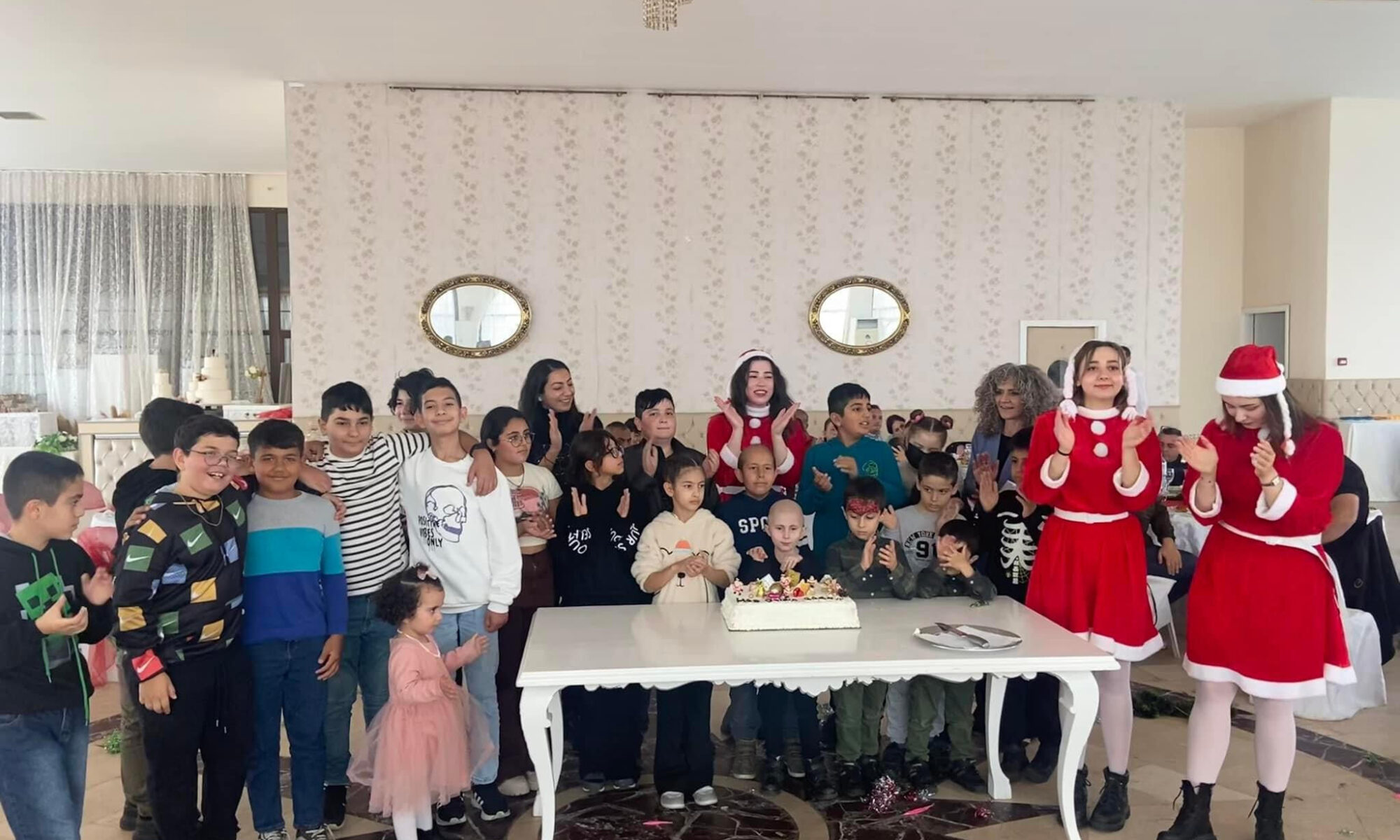 Cypriot children at Christmas