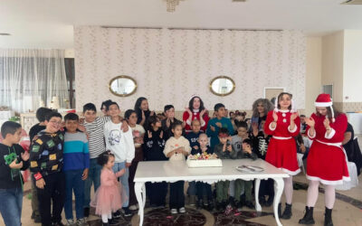 Cypriot children at Christmas
